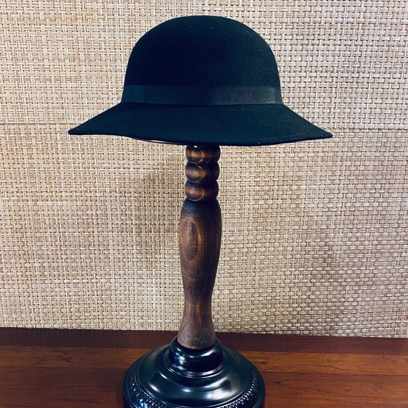 SOLD VTG 100% Wool Wide Brimmed Hat Bollman Hat - Picture 4 of 10